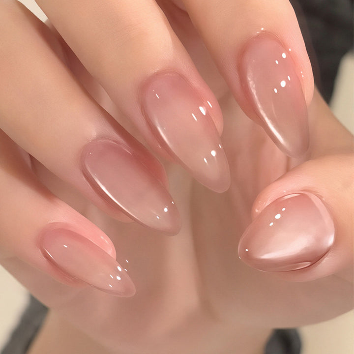 Natural Finish Press-On Nails Stornfield