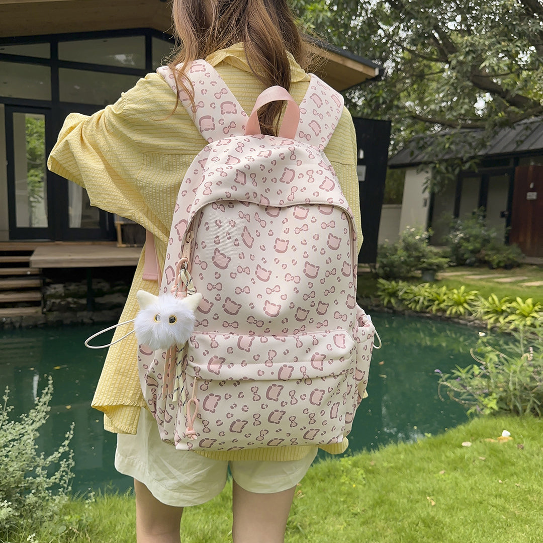 Playful Patterned Student Backpack Stornfield