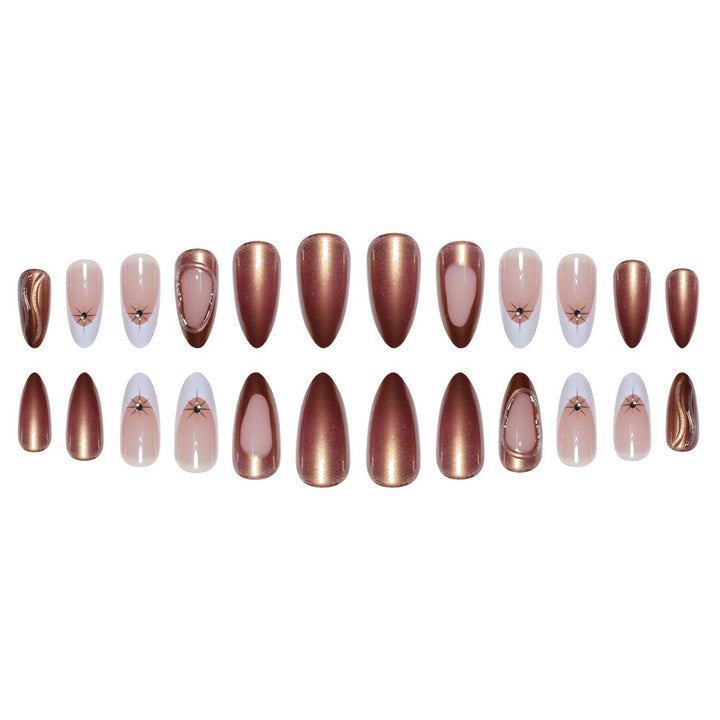 Decorative Sculpted Press-On Nails Stornfield