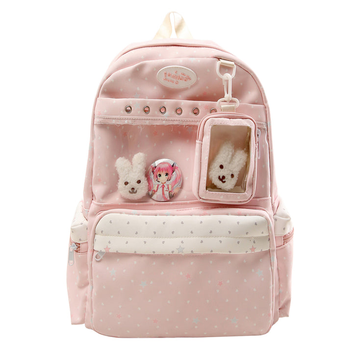 Transparent Pocketed Character Backpack Stornfield