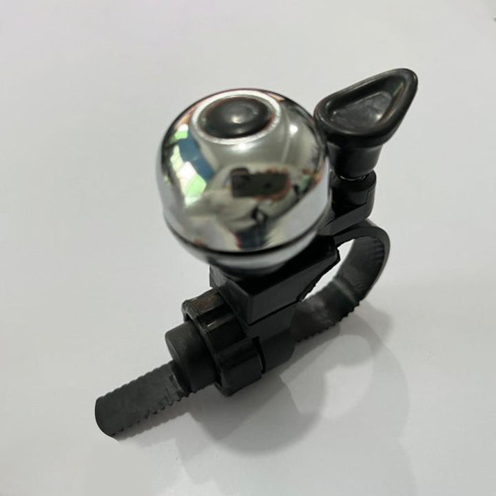 compact adjustable bicycle bell with quick-release silicone strap Stornfield