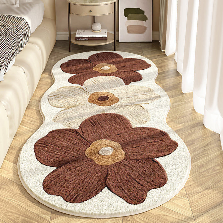 Floral Shaped Memory Foam Runner