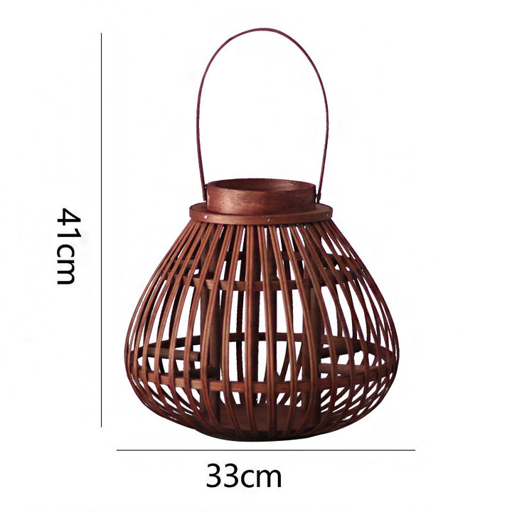 Handmade Rattan Lantern Stornfield