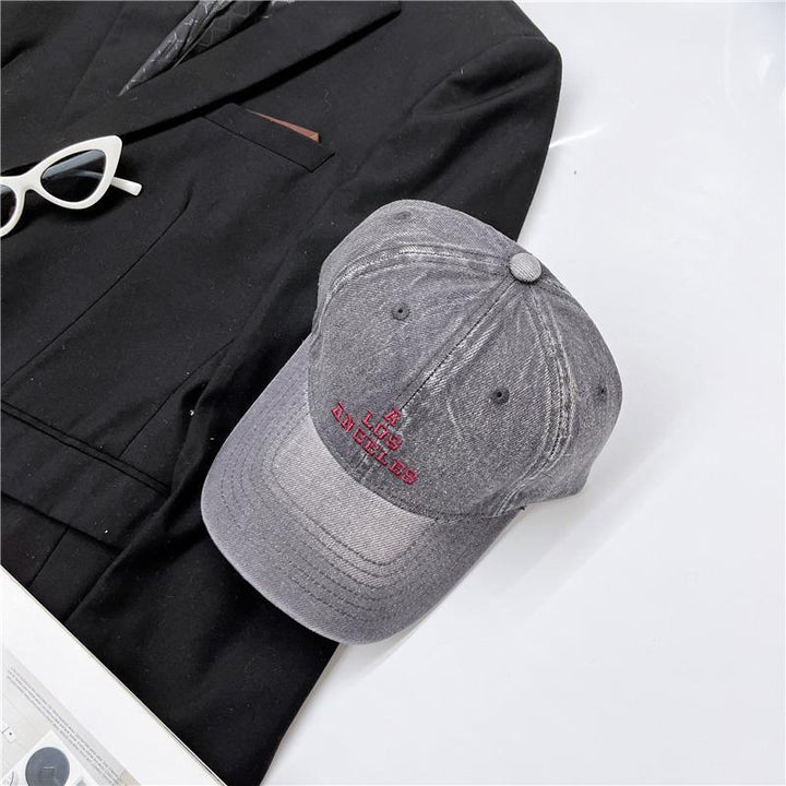 Women's Distressed Vintage Los Angeles Baseball Cap Stornfield