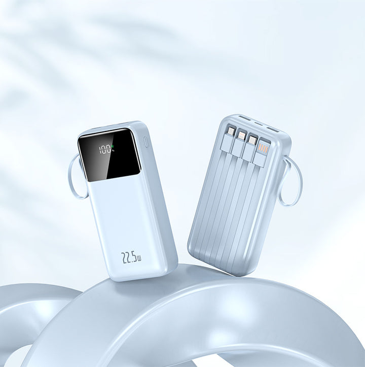 portable fast charge power bank with digital display Stornfield