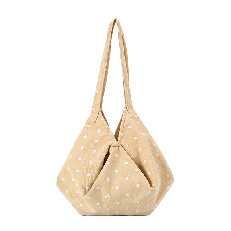 Modern Polka Dot Shoulder Bag