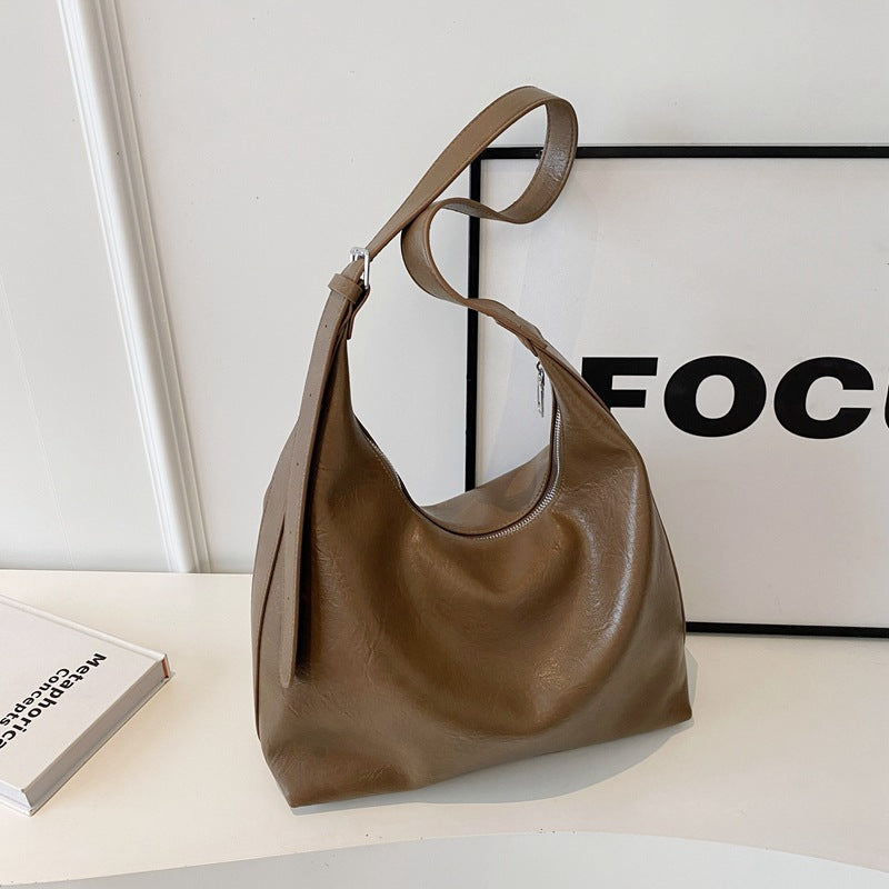 Soft Leather Hobo Handbag Stornfield