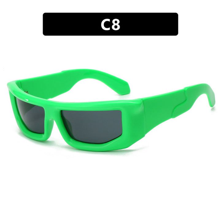 Women's sporty sunglasses with wide frame and polarized lenses Stornfield