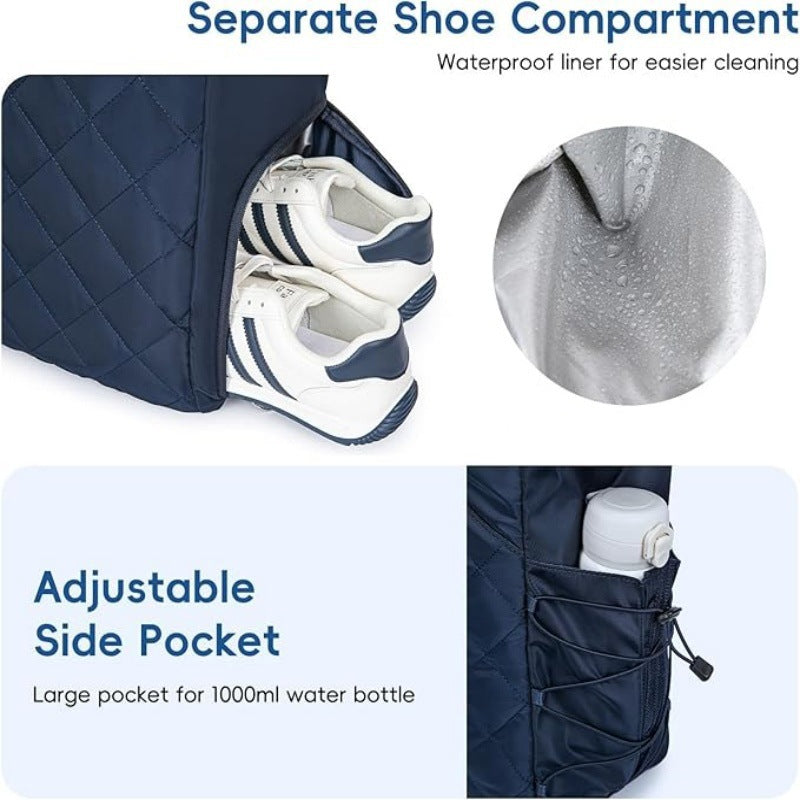 Stylish Quilted Sports Tote Stornfield