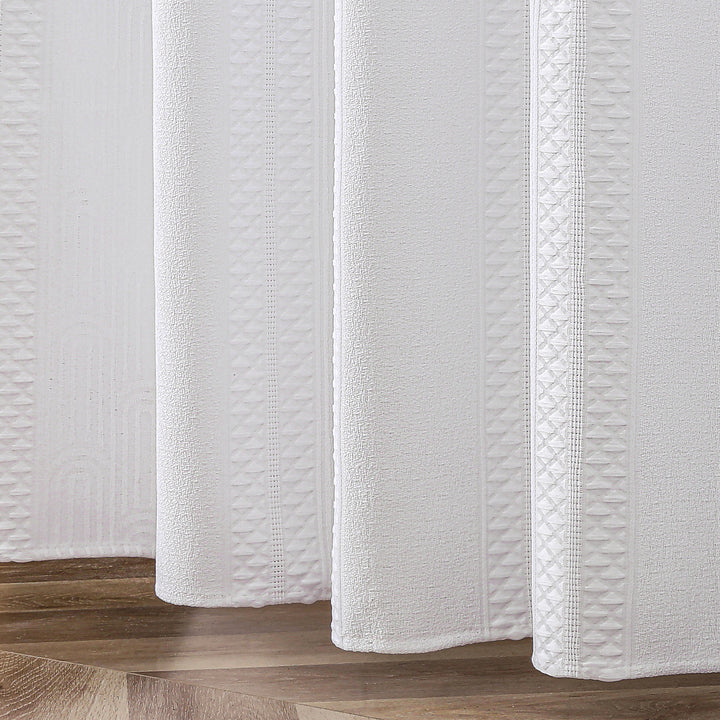 Textured Embossed Shower Curtain Stornfield