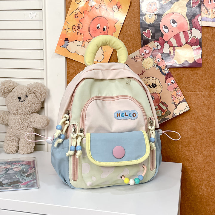 Whimsical Graphic Print Backpack Stornfield