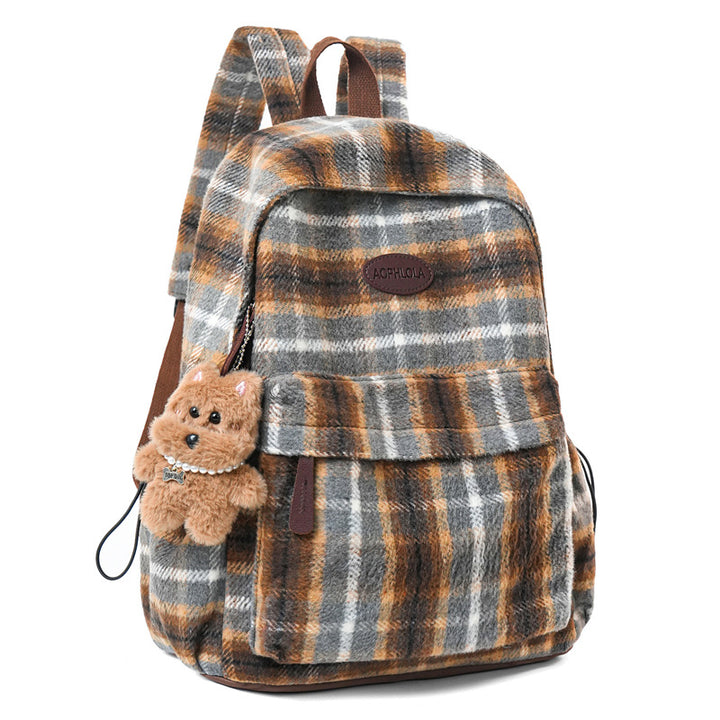 Cozy Patterned School Backpack Stornfield
