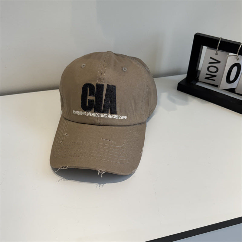 Men's Distressed Motivational Baseball Cap Stornfield