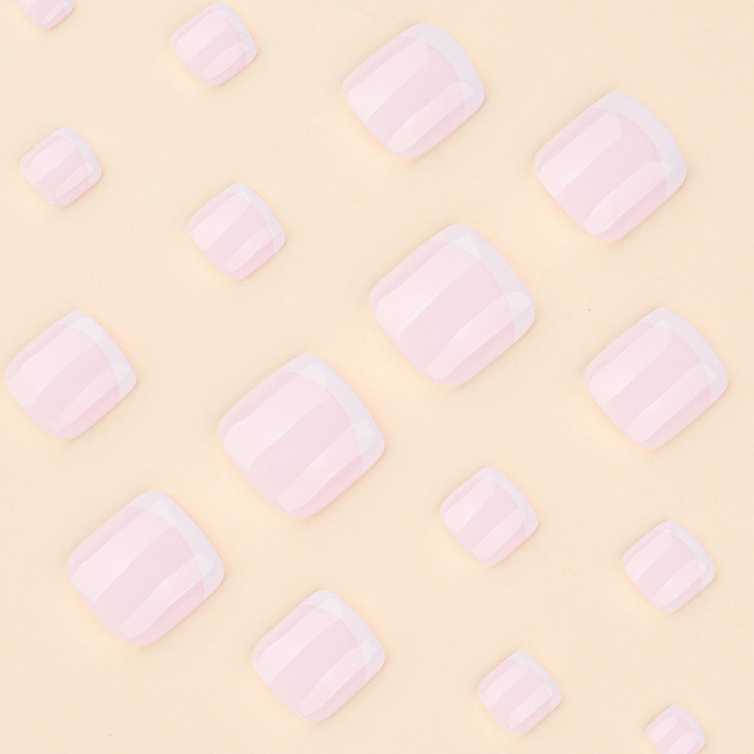Elegant and Easy-to-Care-for Toenail Art Stornfield