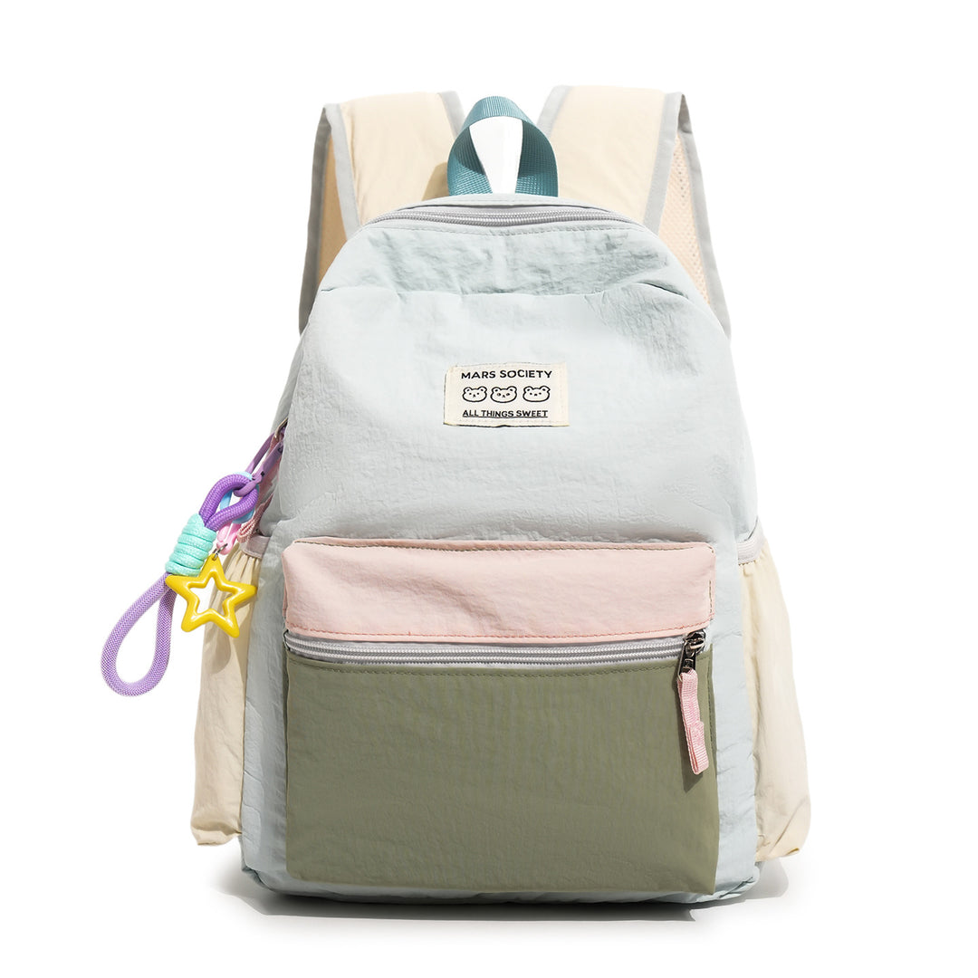Color-Block Casual Backpack Stornfield