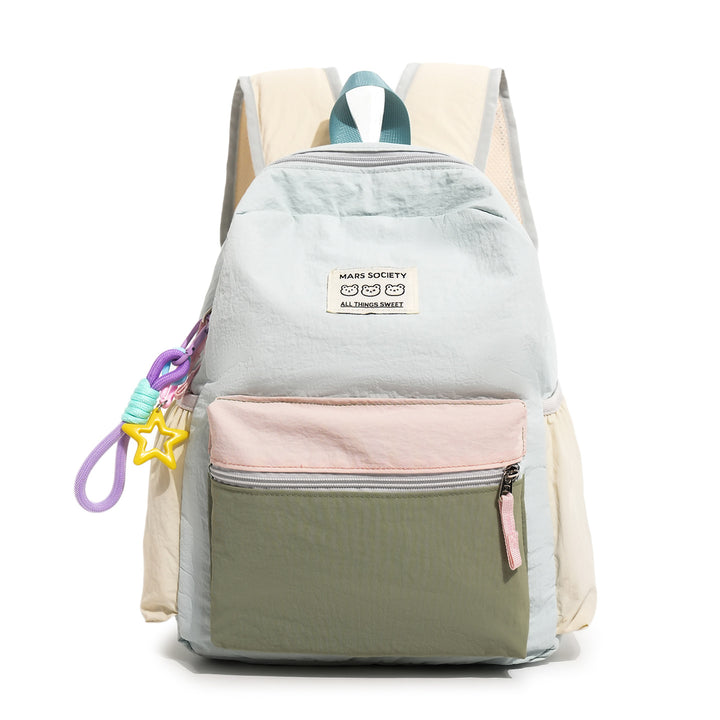 Color-Block Casual Backpack Stornfield