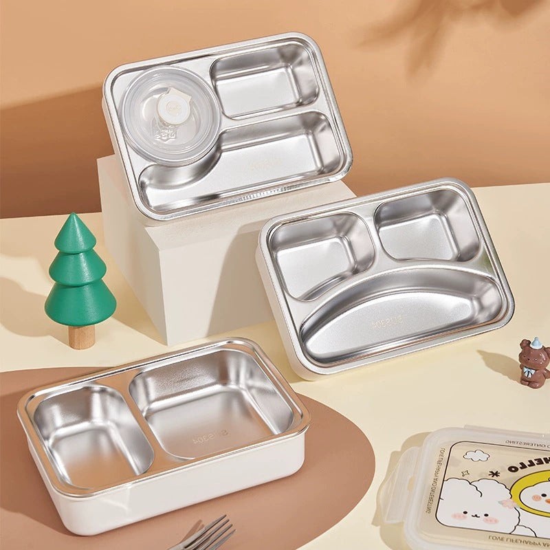 Stainless Steel Multi-Section Meal Prep Container