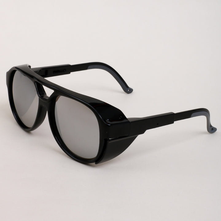 Women's oversized sunglasses in geometric design with sturdy frame and polarized lenses Stornfield