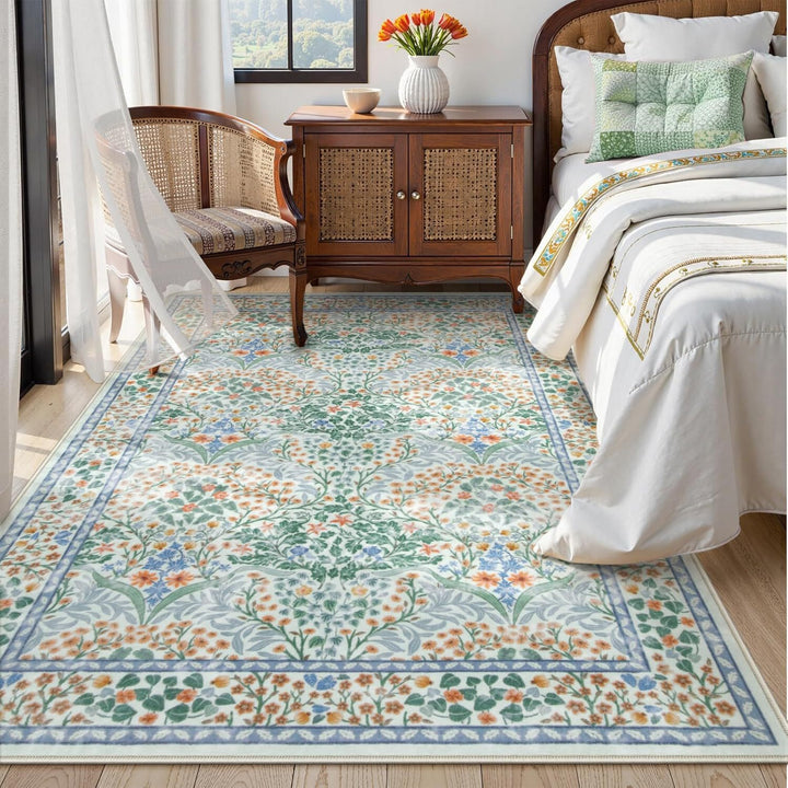Floral Botanical Area Rug Stornfield