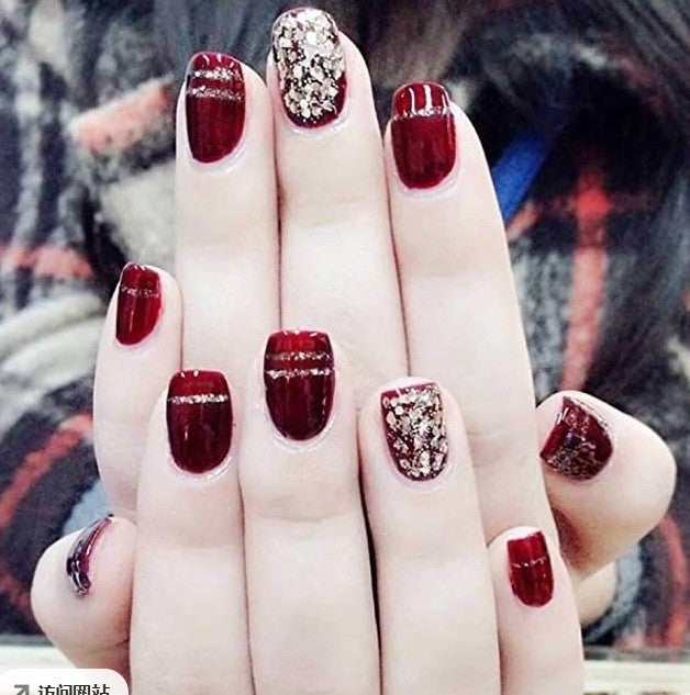 Glamorous Acrylic Nail Extensions Stornfield