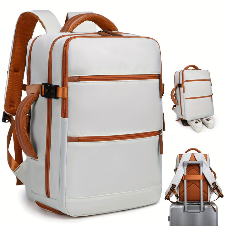 Unisex multifunctional business backpack with padded laptop compartment and removable carrying handle Stornfield