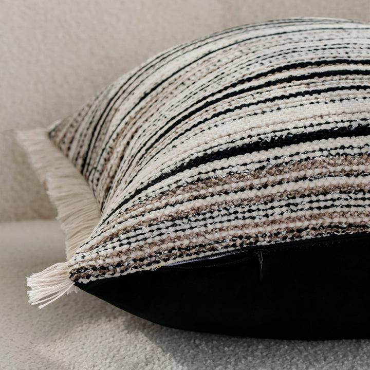 Structured Fringe Cushion by
