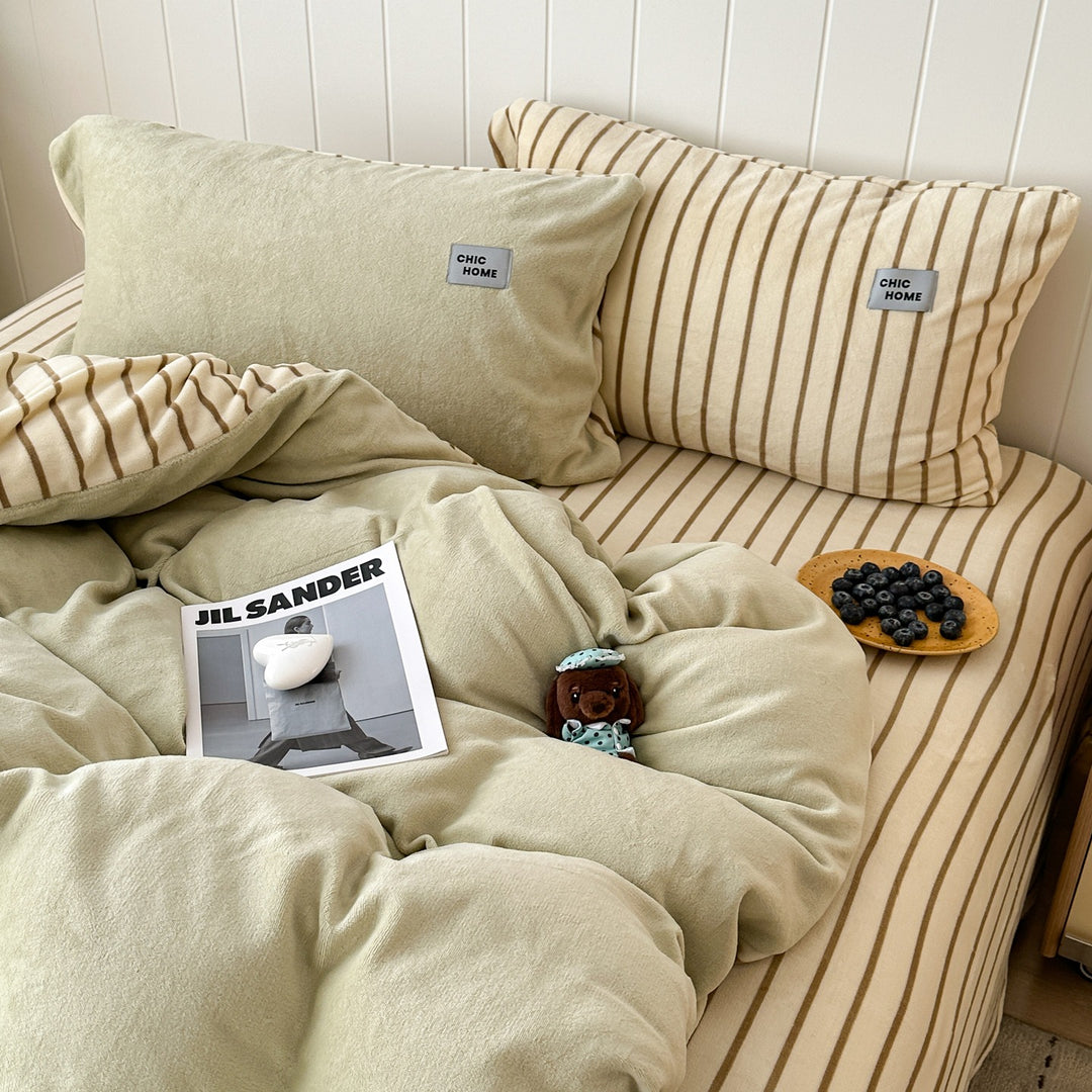 Soft Velvet Duvet Cover Set
