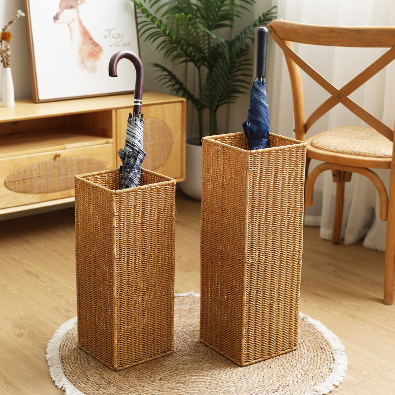 Rectangular Wicker Waste Bin Stornfield