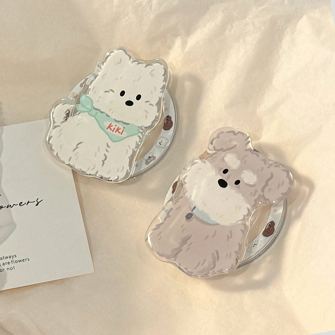 Magnetic smartphone holder in cute dog design Stornfield