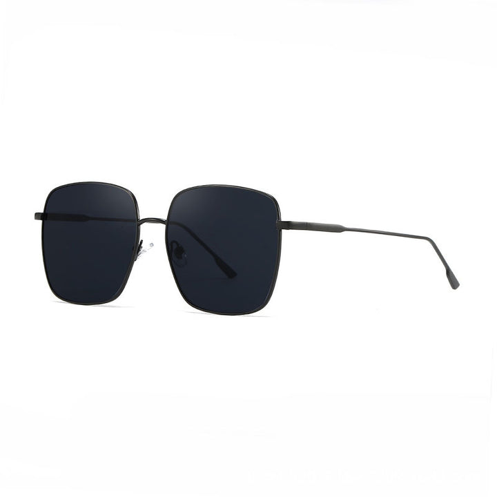 Women's sunglasses with modern square stainless steel frame and polarized lenses Stornfield