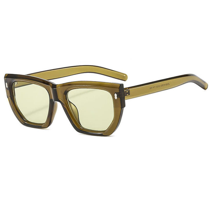 Women's designer sunglasses with modern geometric frame and UV protection Stornfield
