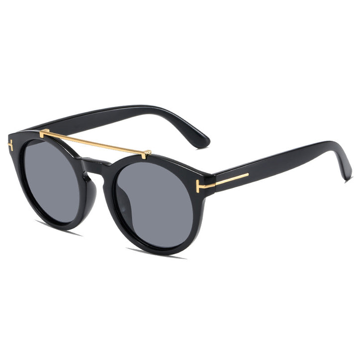 Ladies fashionable sunglasses with elegant round lenses Stornfield