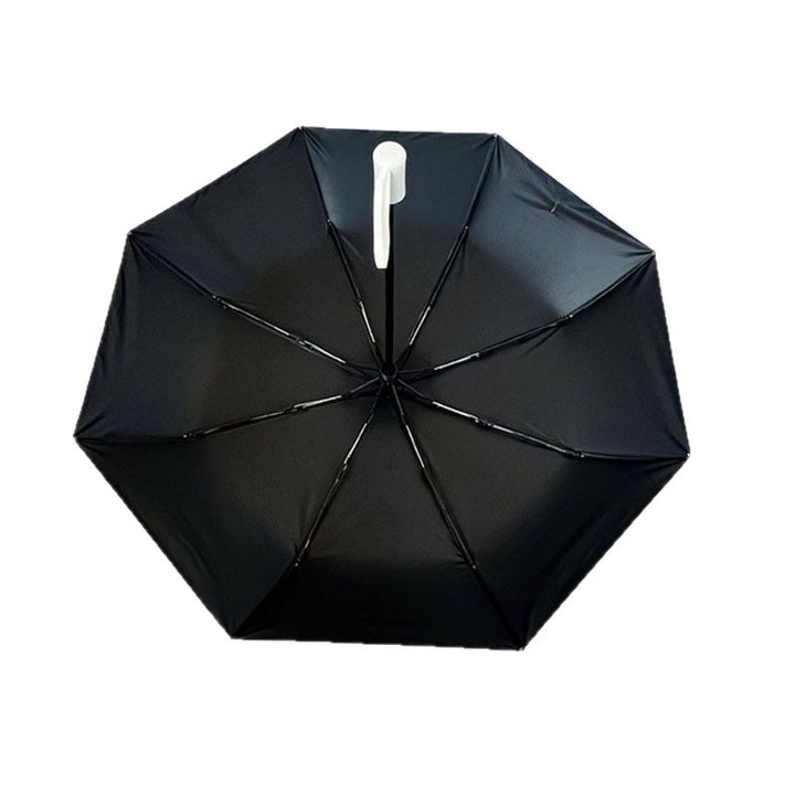 Women's Automatic Folding Umbrella with Cheerful Snowman Design Stornfield