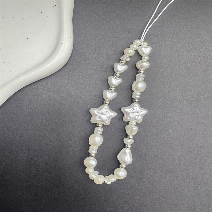 Elegant Star and Heart Beaded Necklace Stornfield
