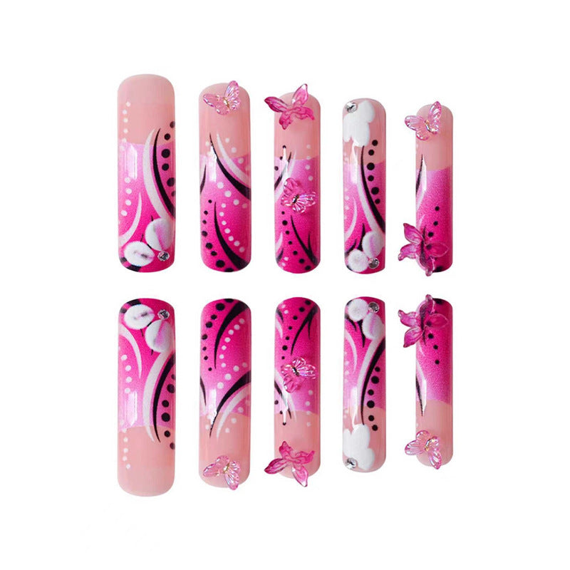Artistic Butterfly Nail Art Stornfield