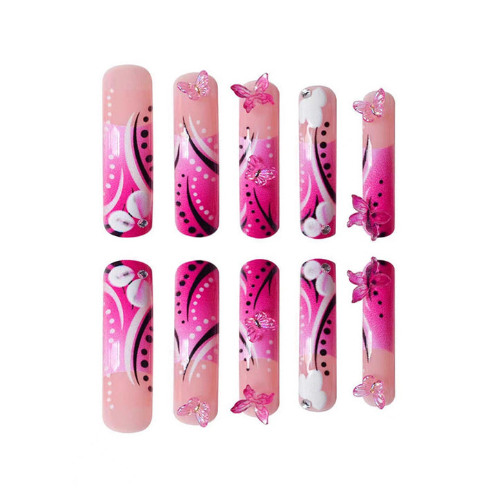 Artistic Butterfly Nail Art Stornfield