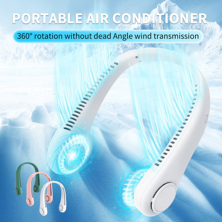 Ladies Portable Neck Fan with Ergonomic Design Stornfield