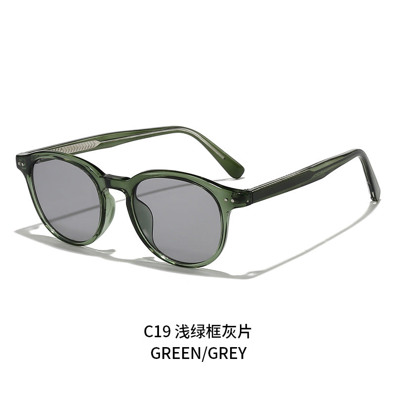Women's round fashionable sunglasses with UV protection Stornfield