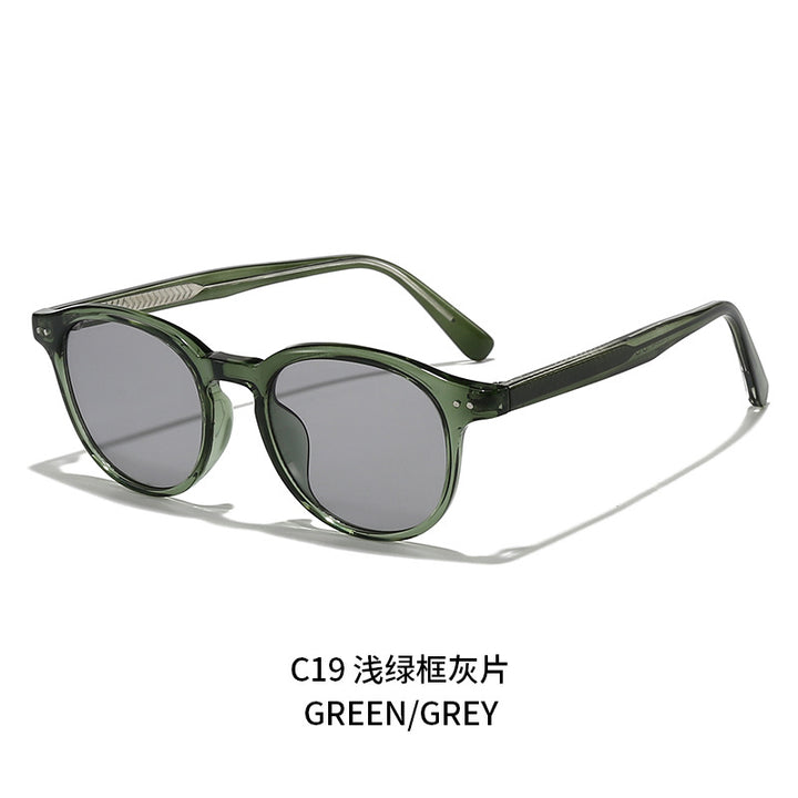 Women's round fashionable sunglasses with UV protection Stornfield