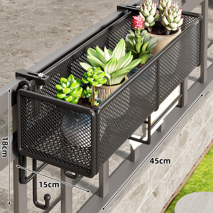 Balcony Rail Hanging Planter Box