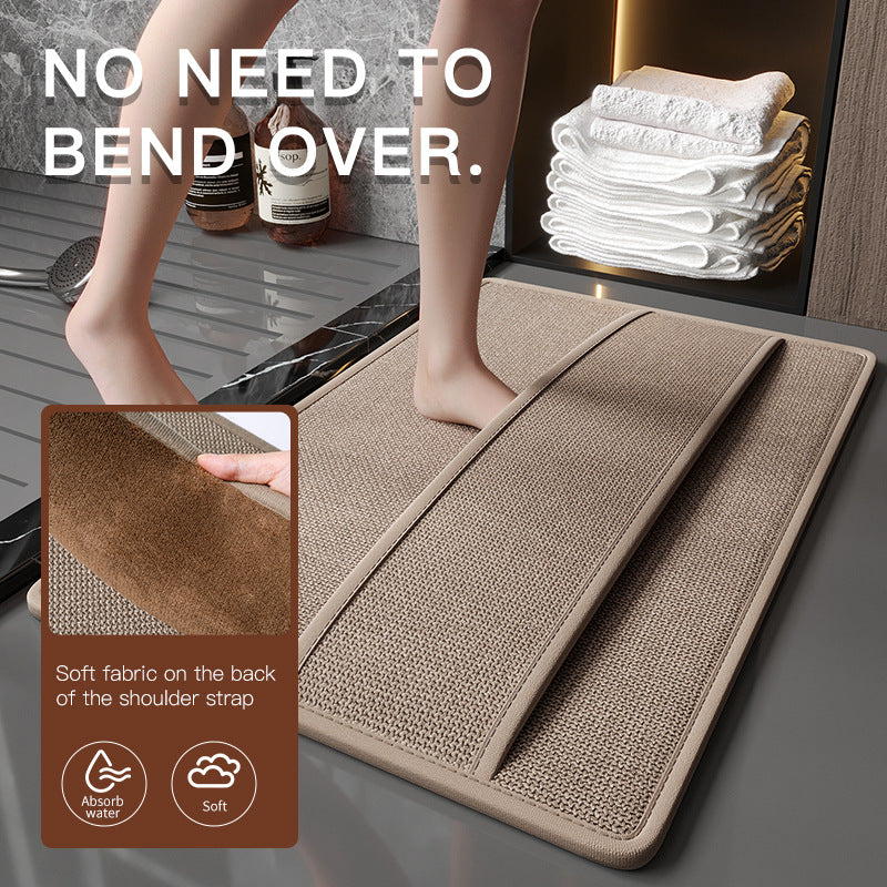 Quick-Drying Absorbent Bath Mat