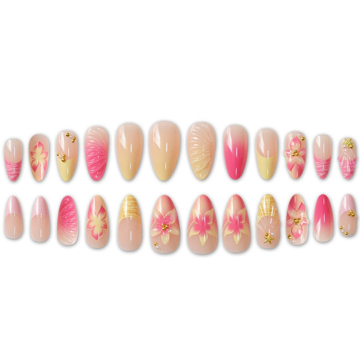 Artistic Nautical Theme Nail Art Enhancements Stornfield