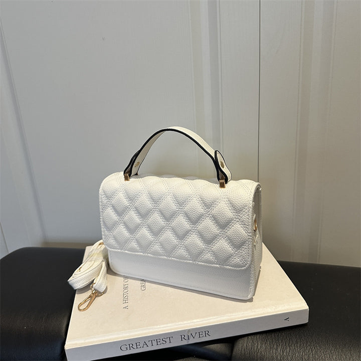 Quilted Faux Leather Handcrafted Handbag