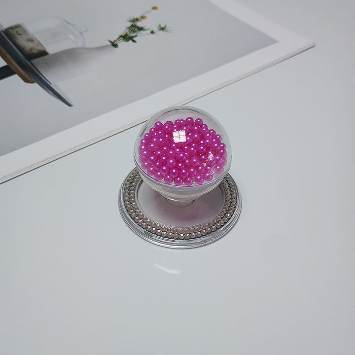 Decorative Beaded Cosmetic Mirror Stornfield