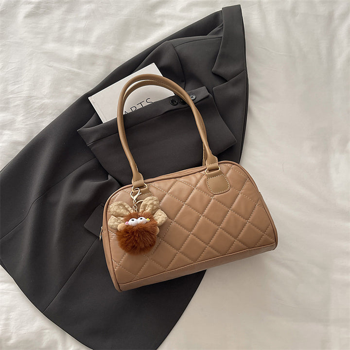 Quilted Faux Leather Handbag Stornfield