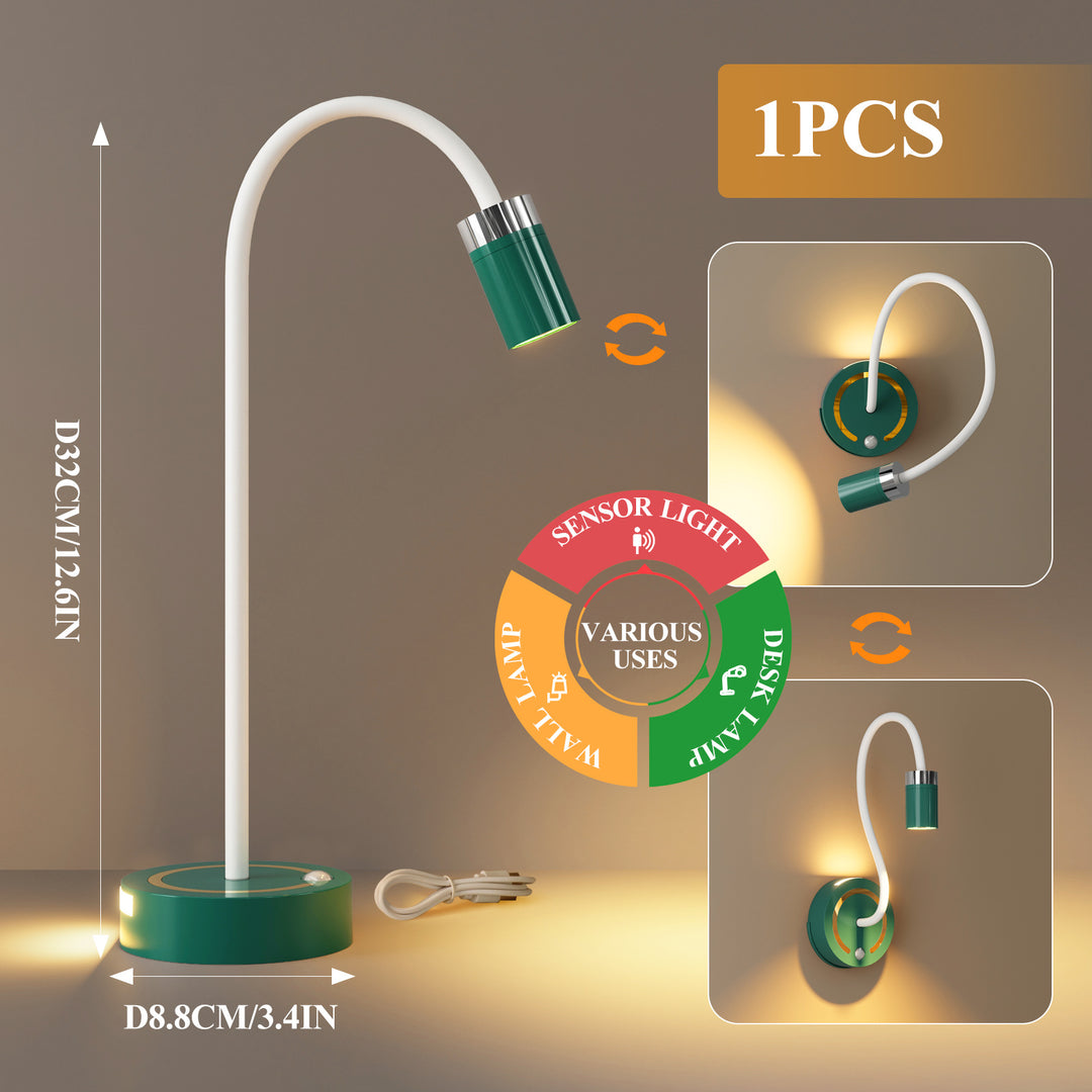 Flexible Multi-Function Sensor Desk Lamp