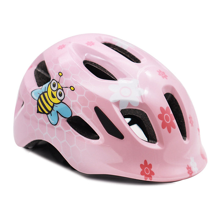 Children's bicycle helmet with funny bee motif Stornfield