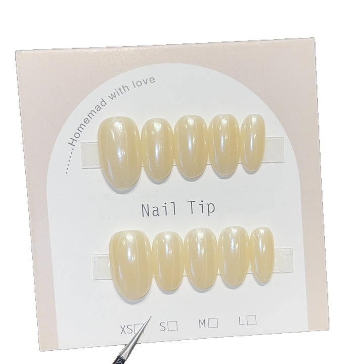 Artificial Nail Tips with Natural Shine Stornfield