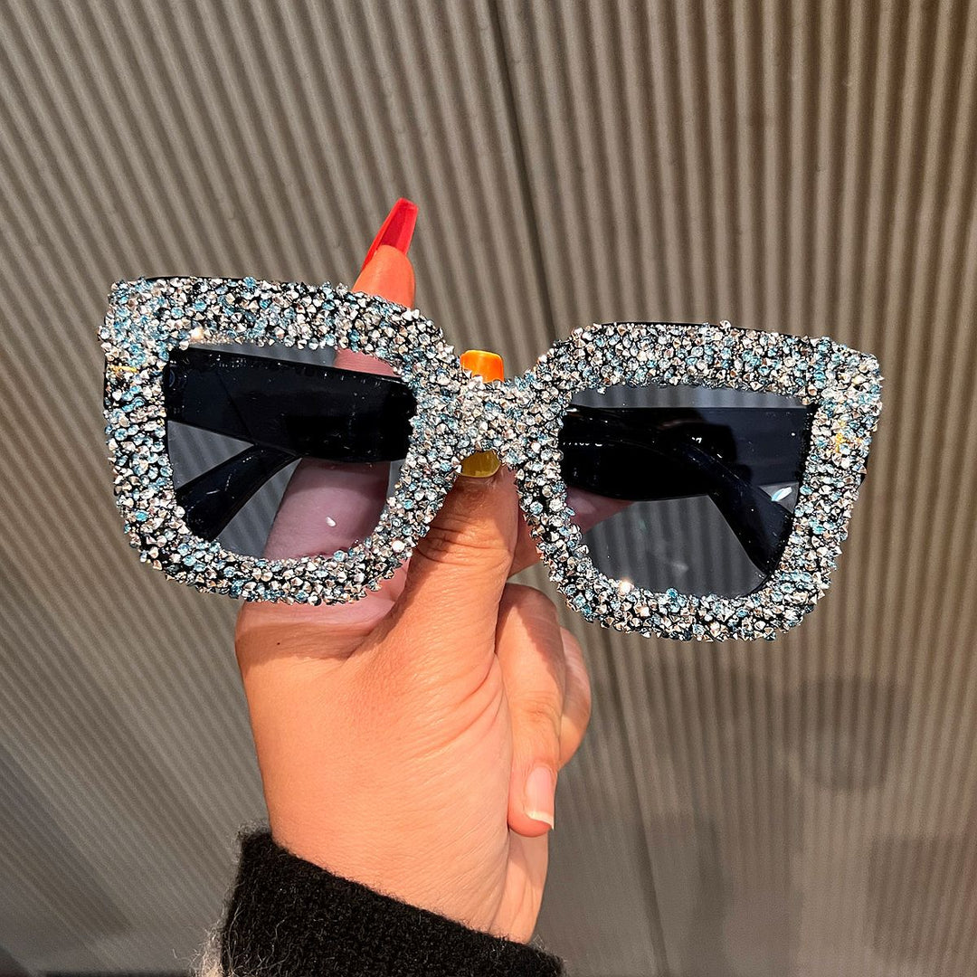 Women's Glamorous Statement Sunglasses with sparkling rhinestone embellishment Stornfield
