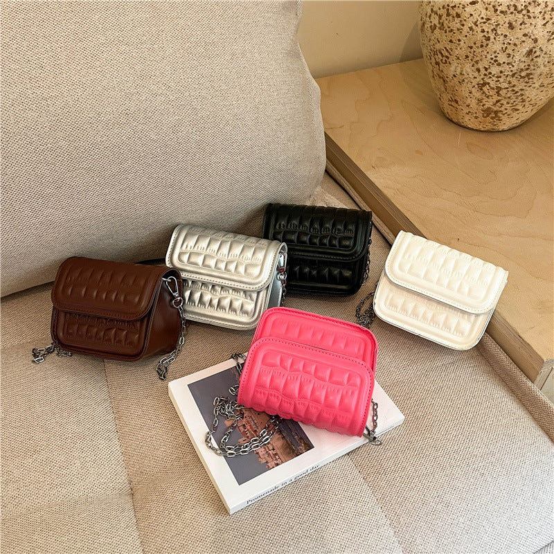 WoTextured Quilted Mini Crossbody Bag Stornfield